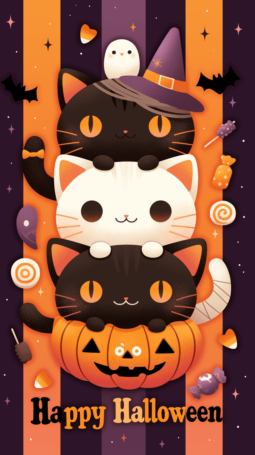 Halloween Ghost 203 original repeating artwork