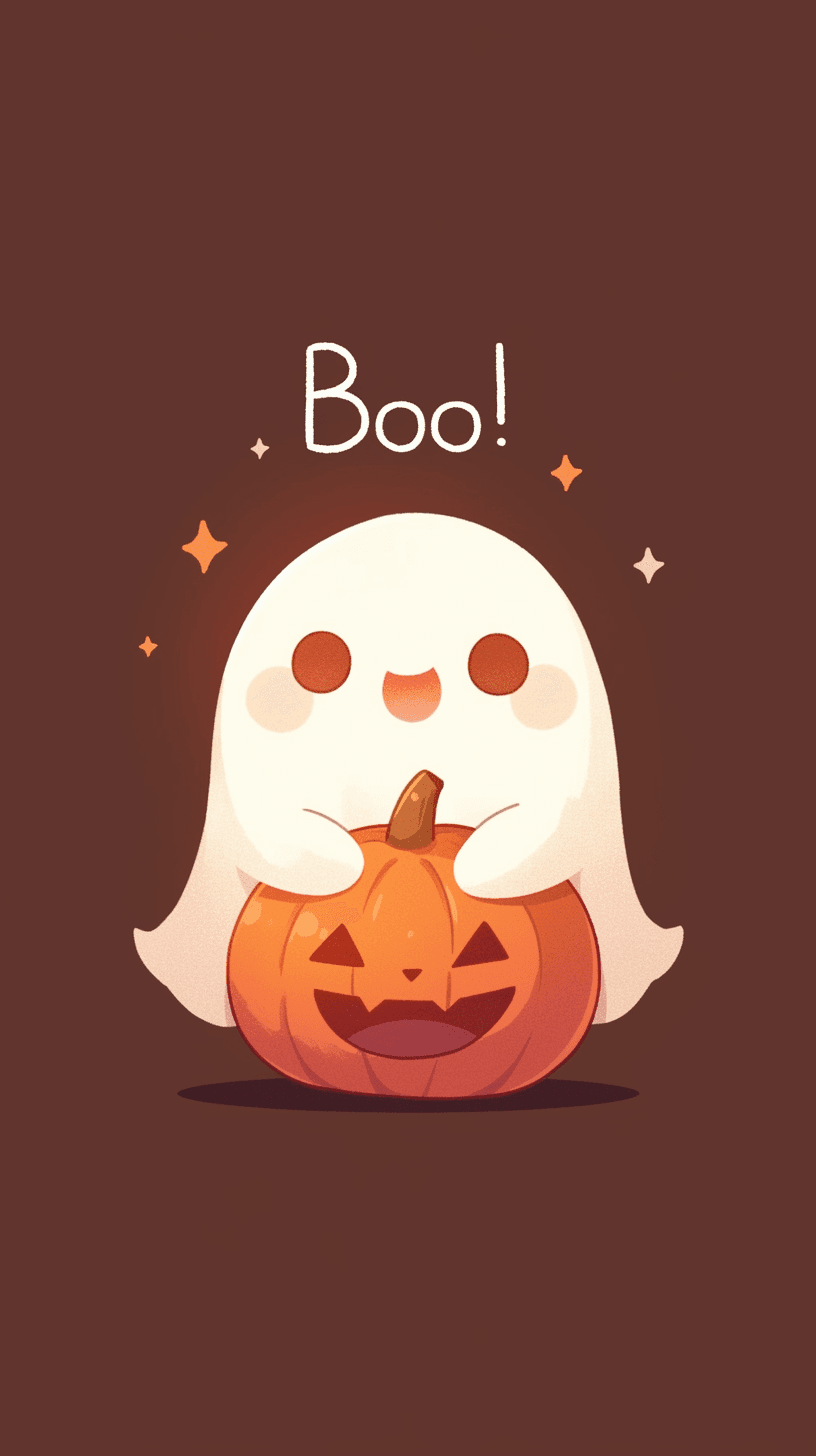 Halloween Ghost 1050 original repeating artwork