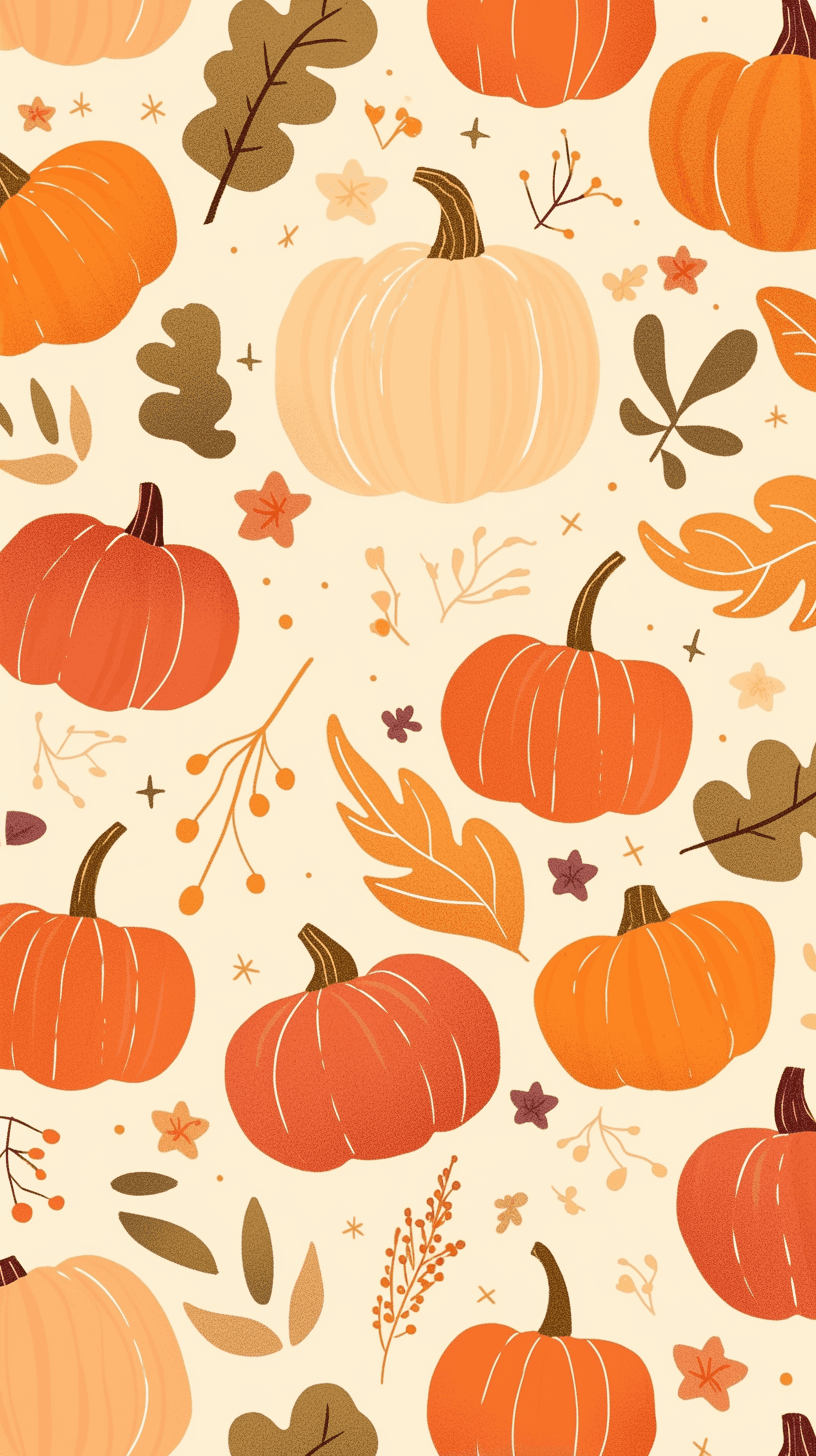Halloween Pumpkin 270 original repeating artwork