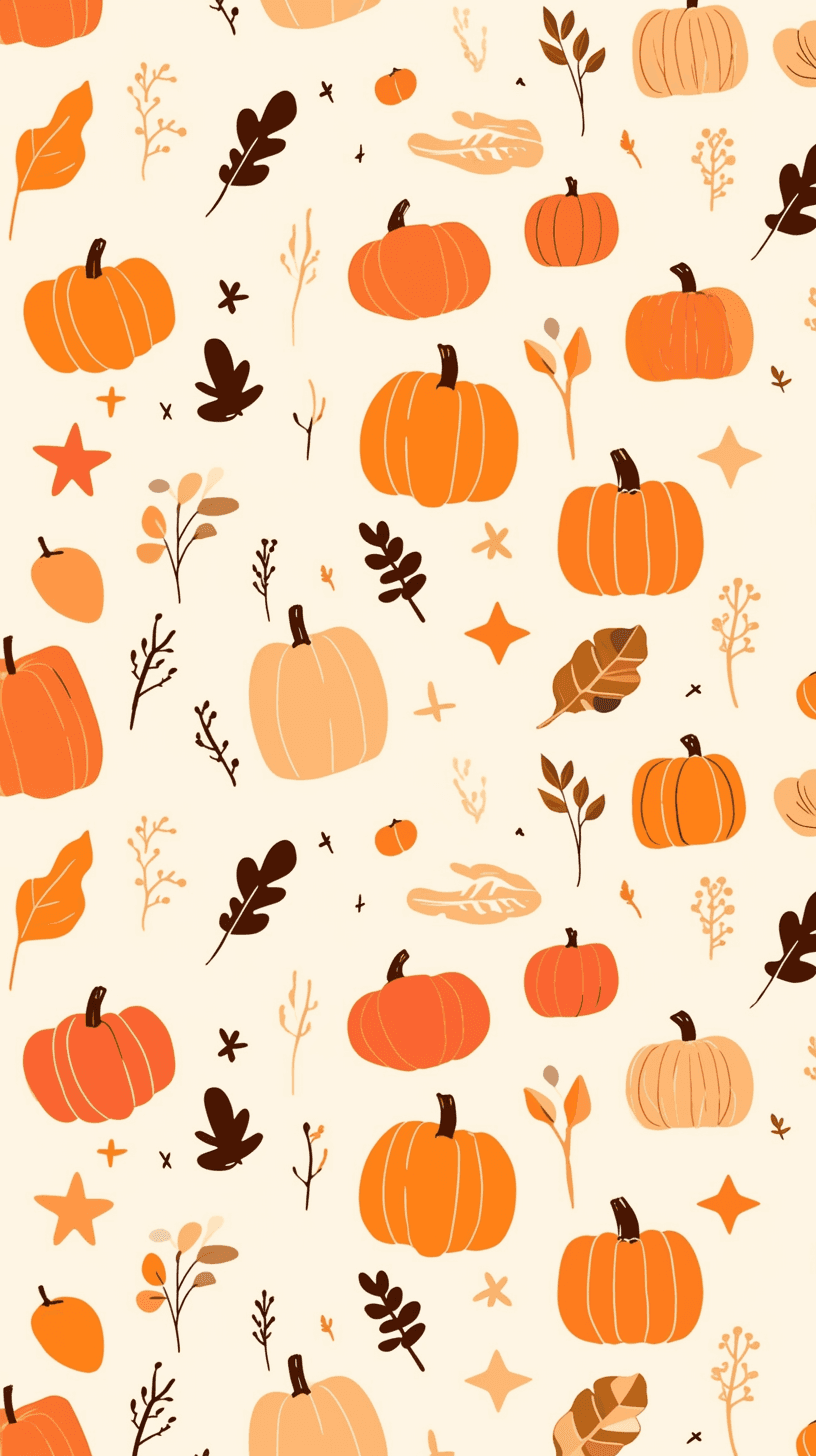 Halloween Pumpkin 230 original repeating artwork