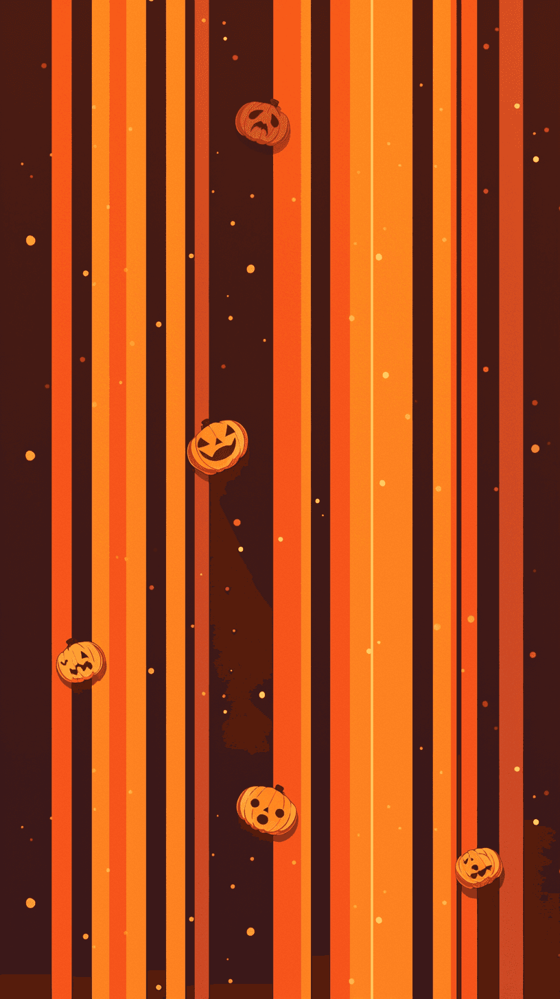 Halloween Pumpkin 319 original repeating artwork