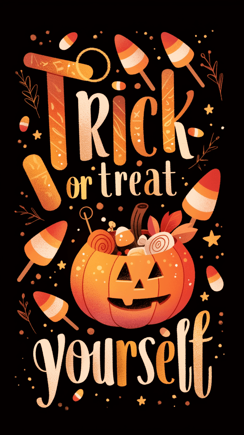 Halloween Pumpkin 110 original repeating artwork