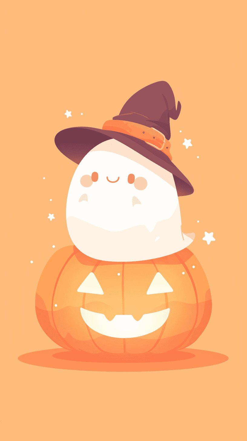 Halloween Ghost 460 original repeating artwork