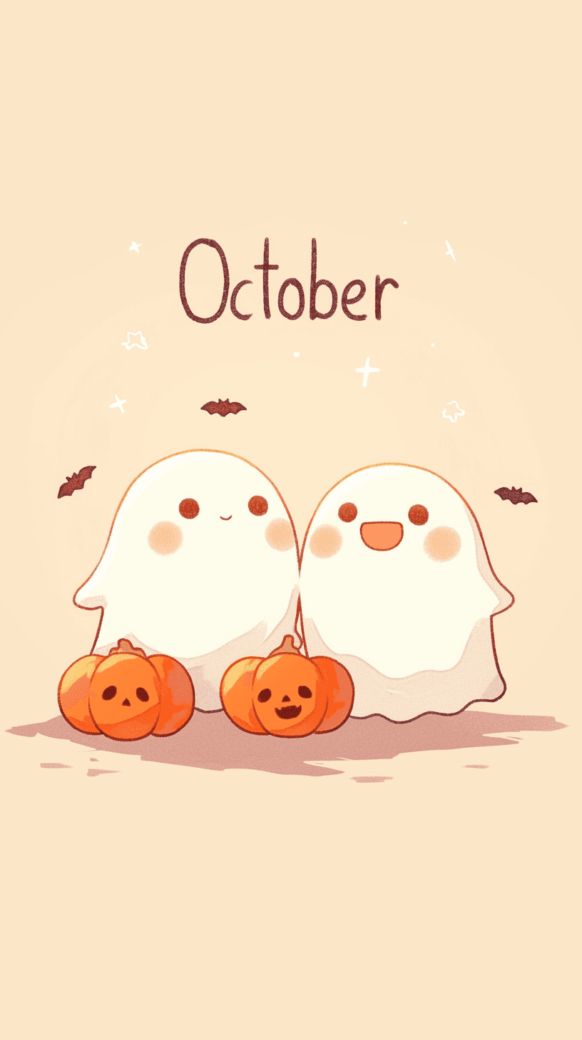 Halloween Ghost 224 original repeating artwork