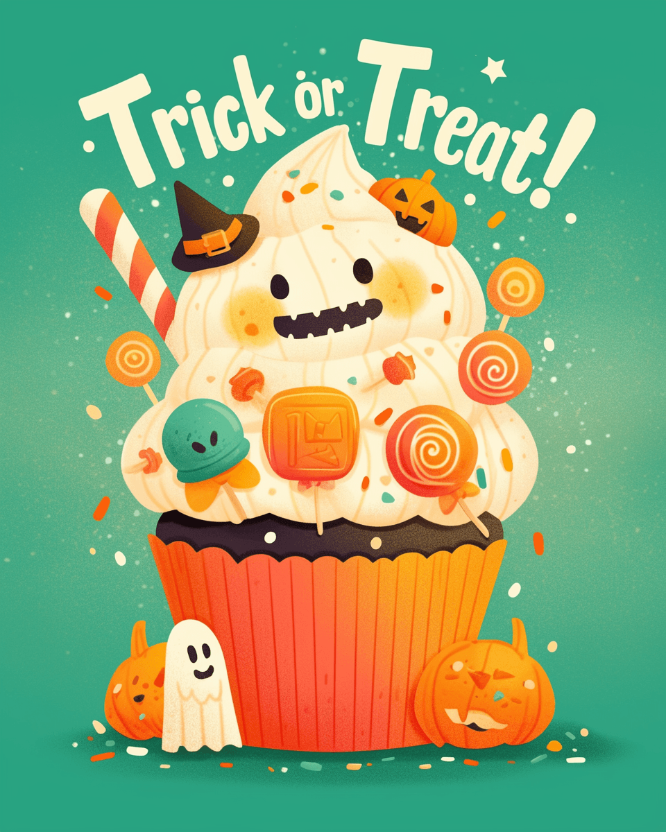 Halloween Ghost 1248 original repeating artwork