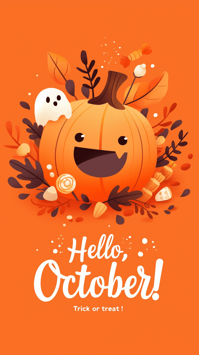 Halloween Ghost 816 original repeating artwork