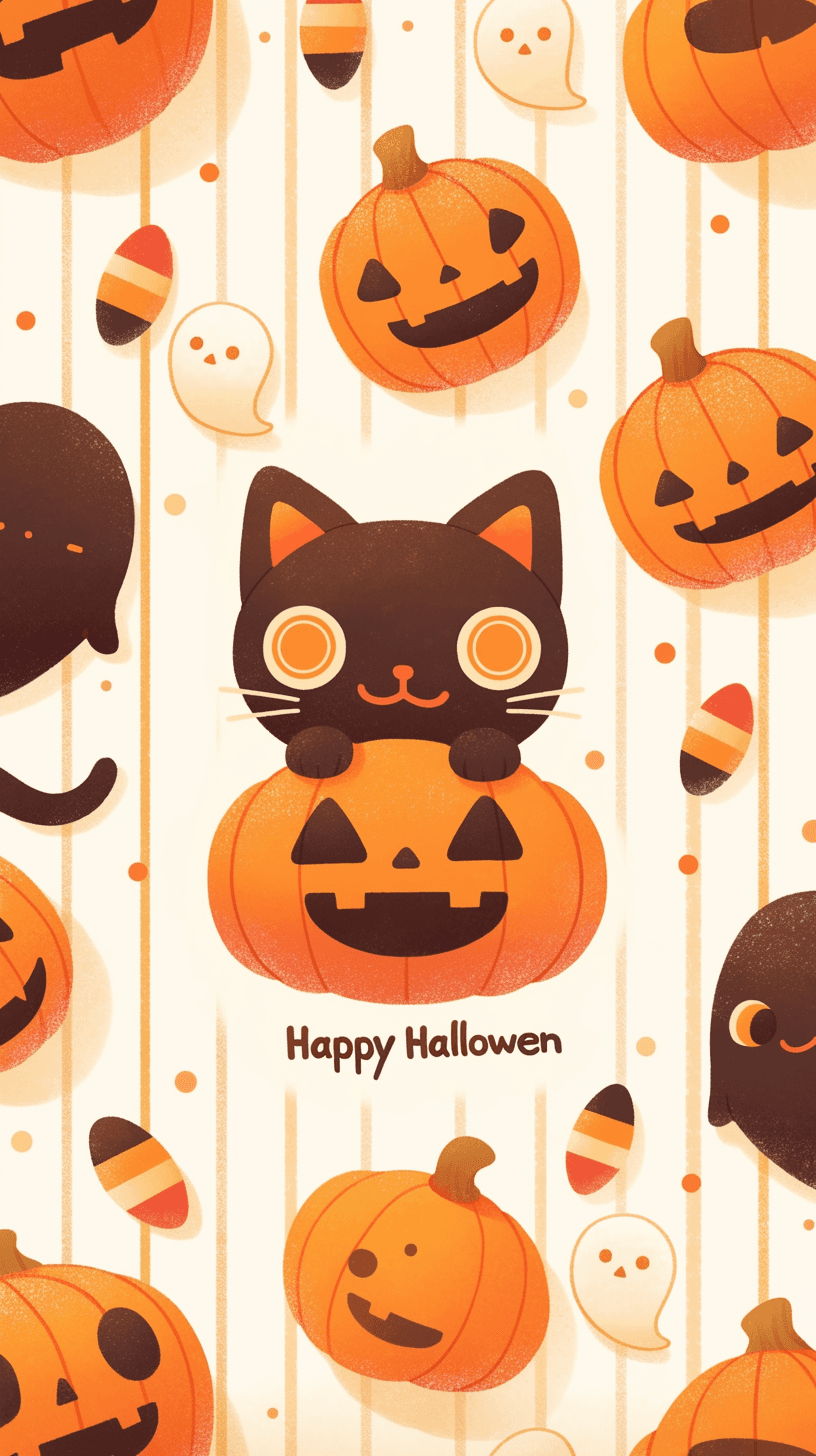 Halloween Ghost 878 original repeating artwork