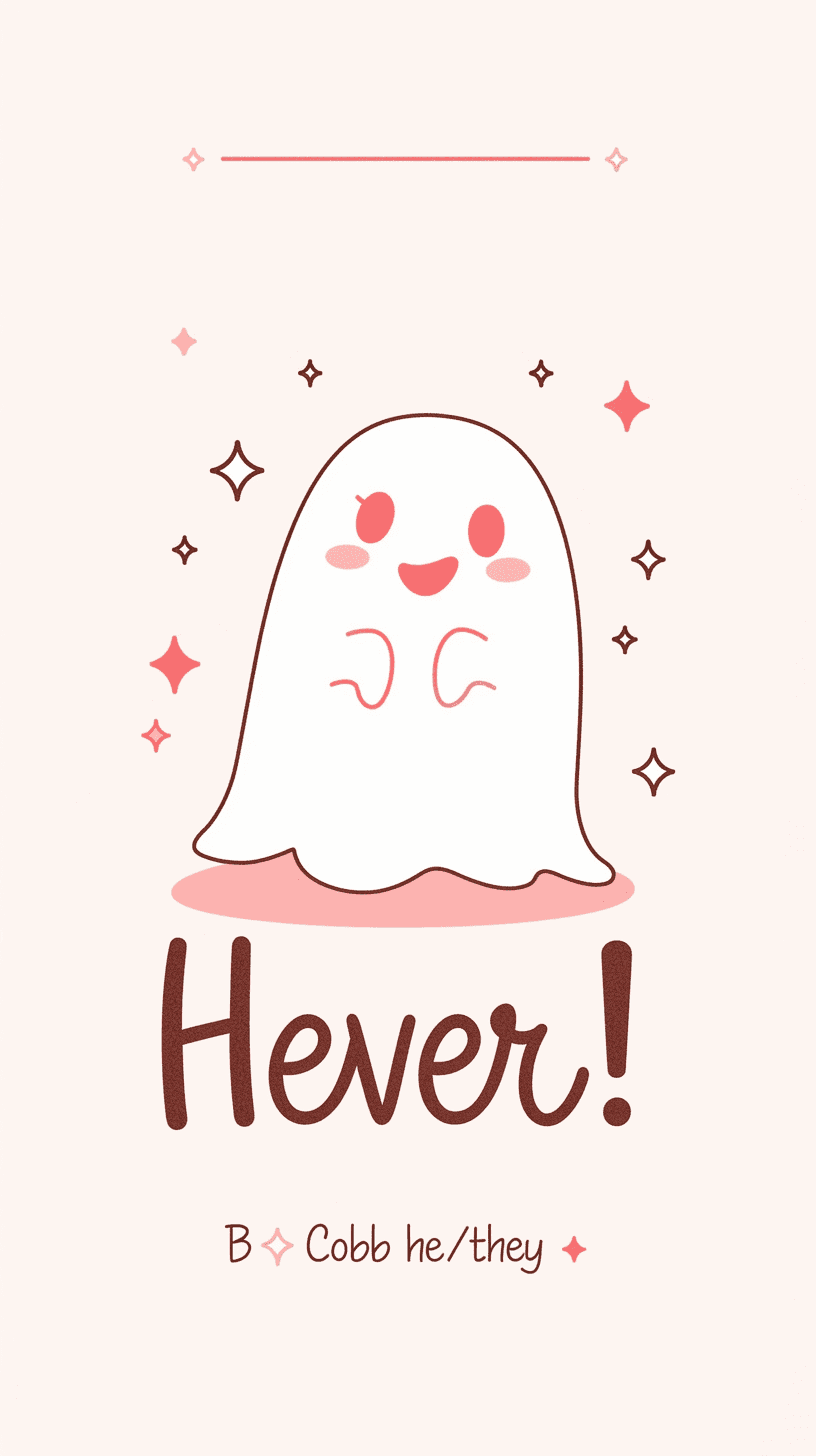 Halloween Ghost 1198 original repeating artwork