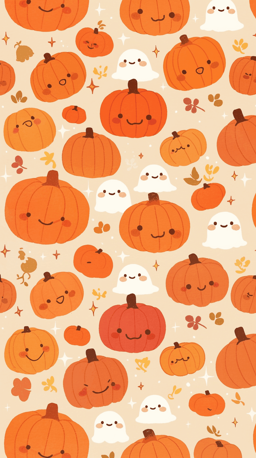 Halloween Pumpkin 197 original repeating artwork