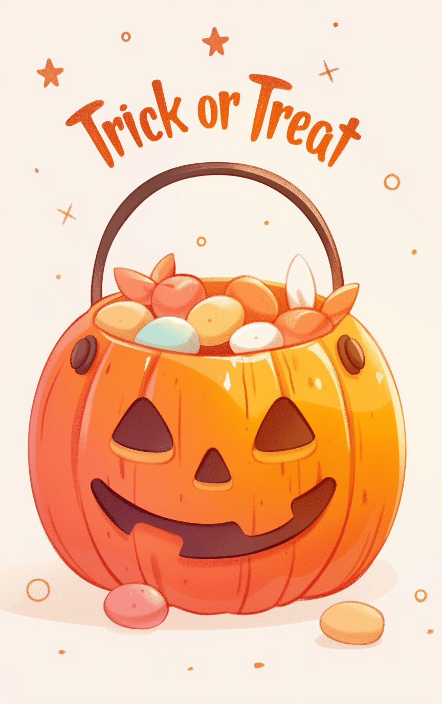 Halloween Pumpkin 304 original repeating artwork