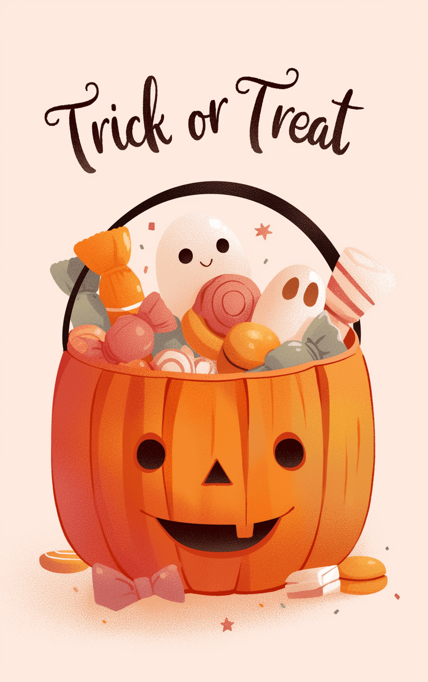 Halloween Pumpkin 362 original repeating artwork