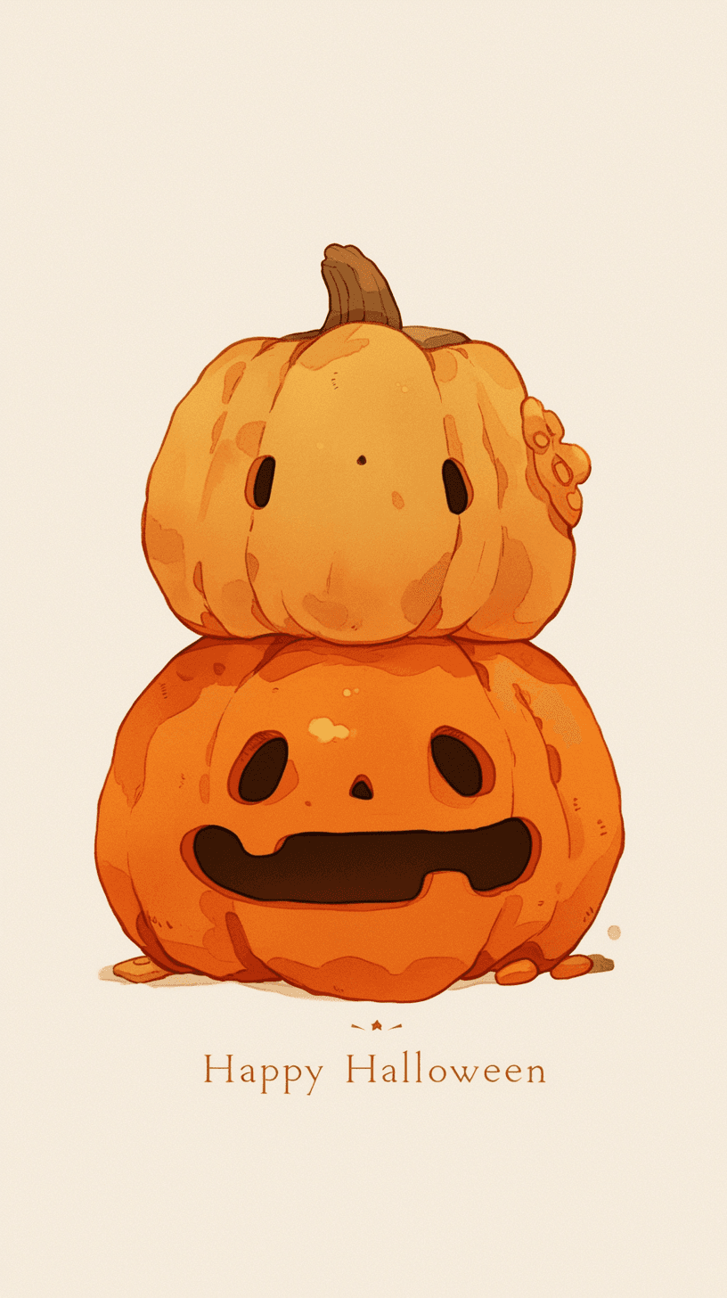 Halloween Pumpkin 303 original repeating artwork