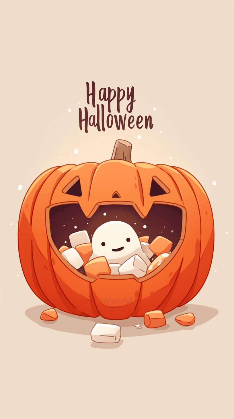 Halloween Pumpkin 228 original repeating artwork