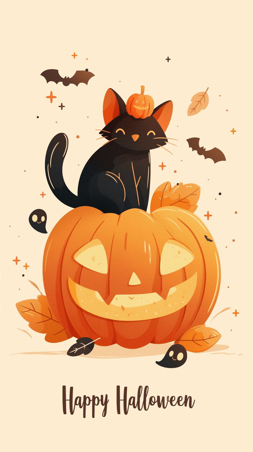 Halloween Pumpkin 190 original repeating artwork