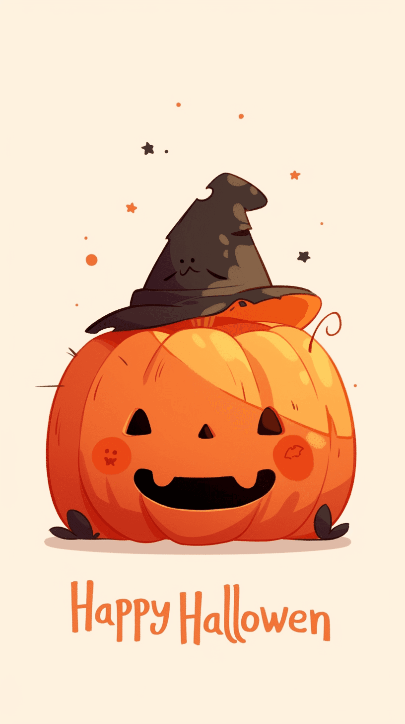 Halloween Pumpkin 189 original repeating artwork