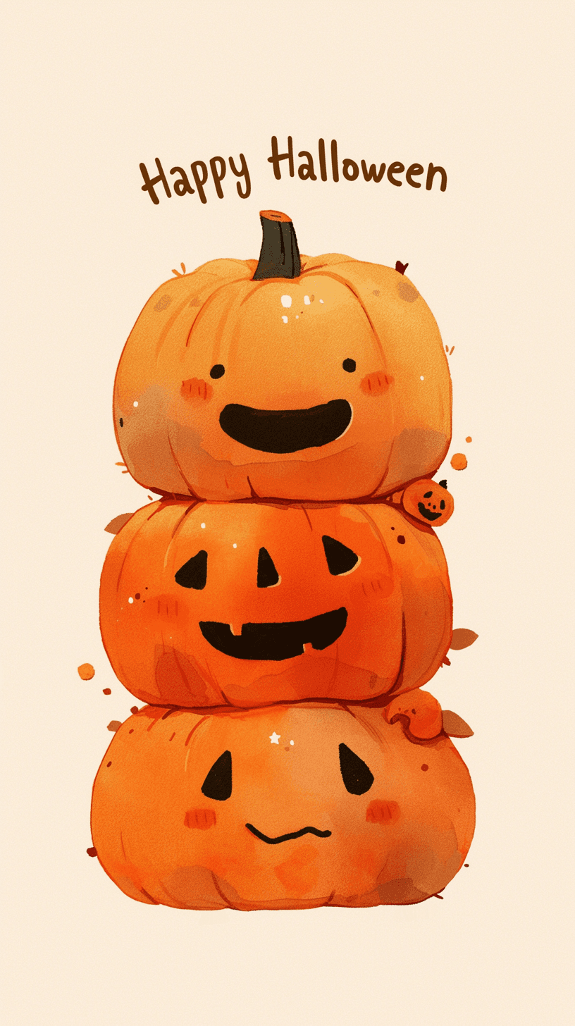 Halloween Pumpkin 138 original repeating artwork