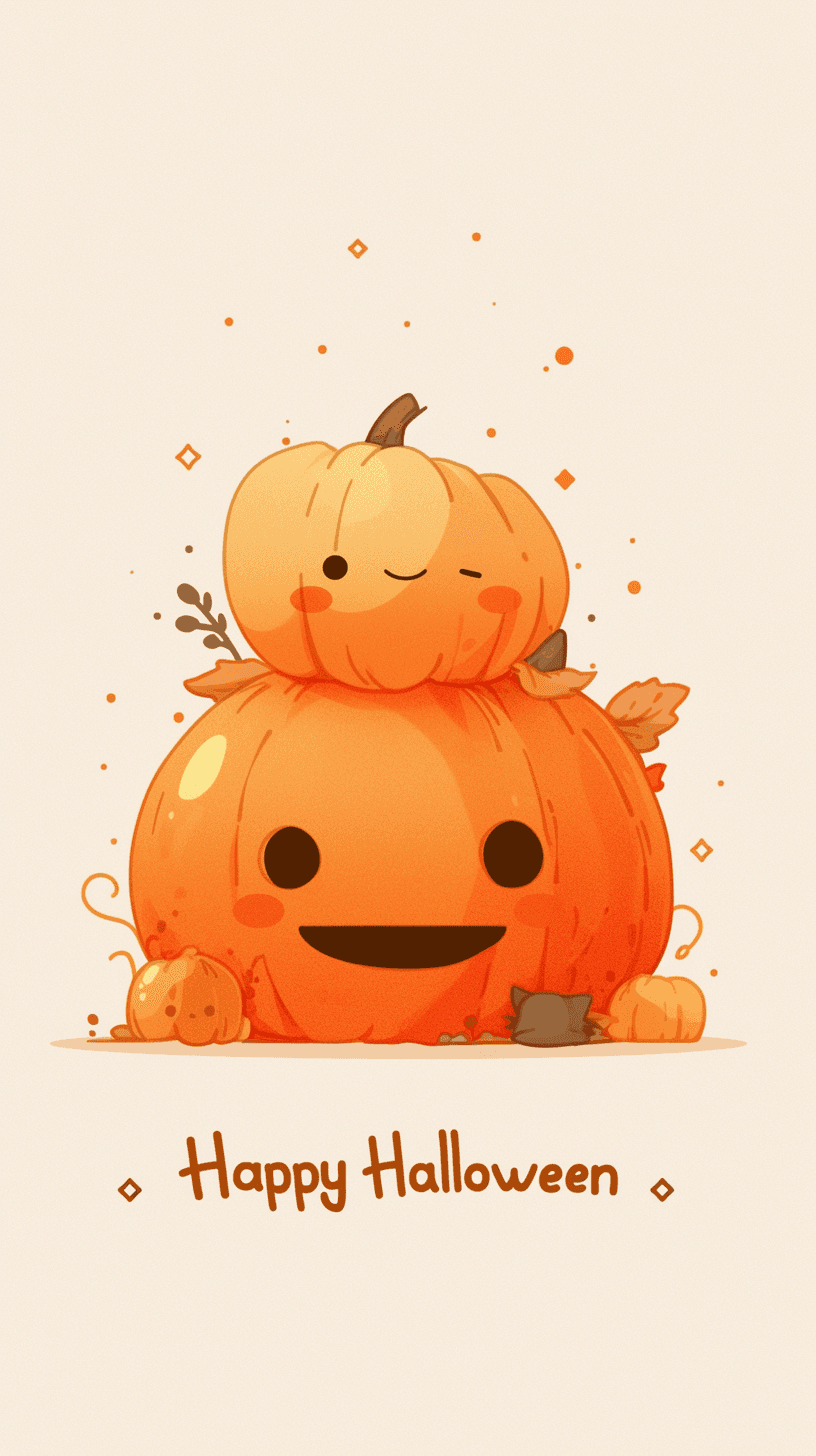 Halloween Pumpkin 452 original repeating artwork