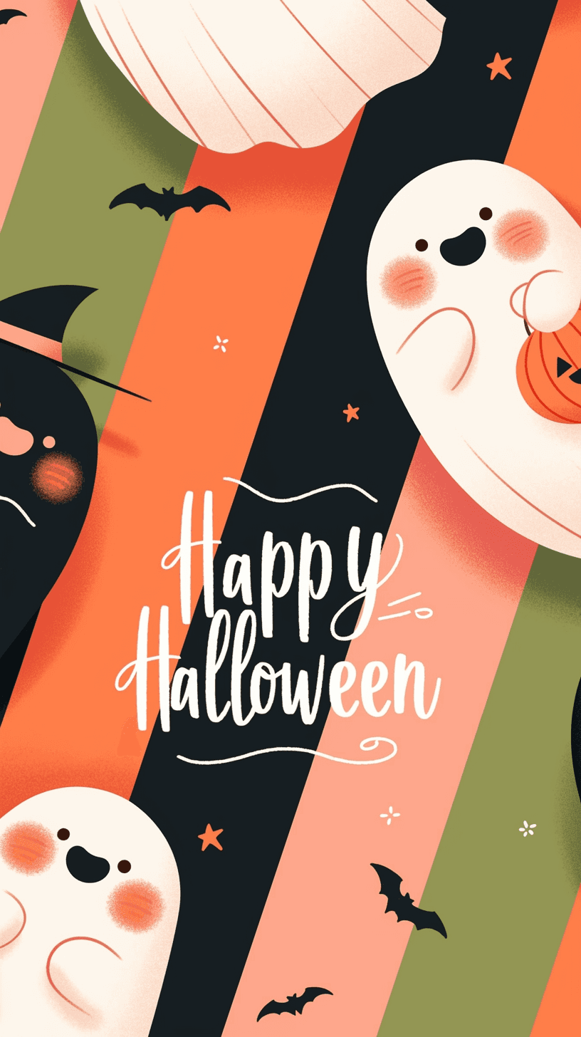 Halloween Ghost 994 original repeating artwork