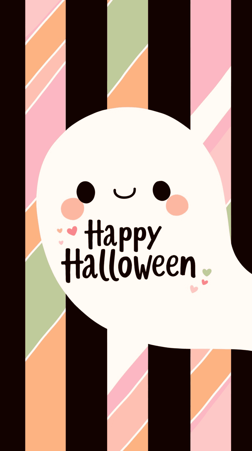 Halloween Ghost 1196 original repeating artwork