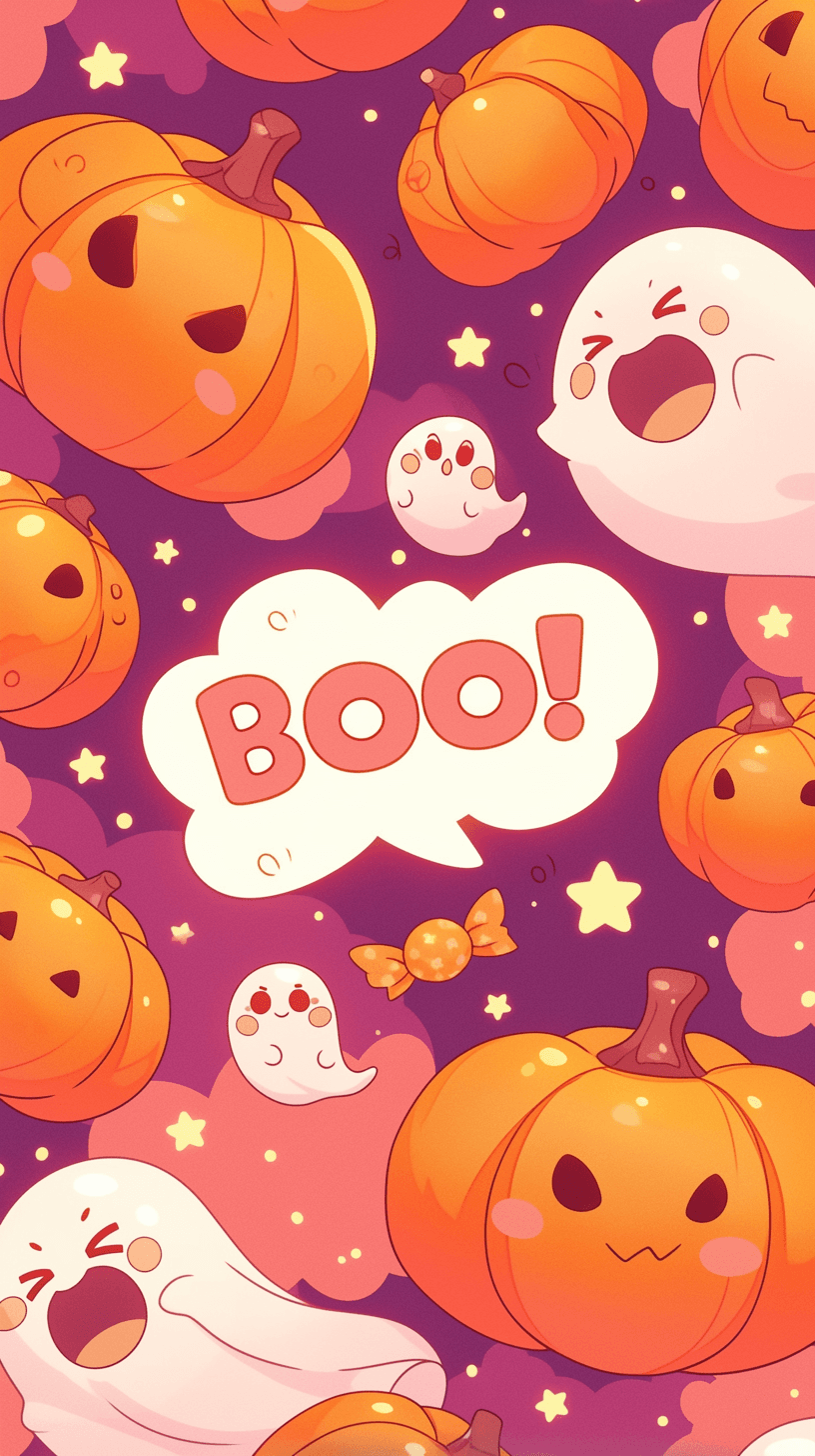 Halloween Ghost 576 original repeating artwork