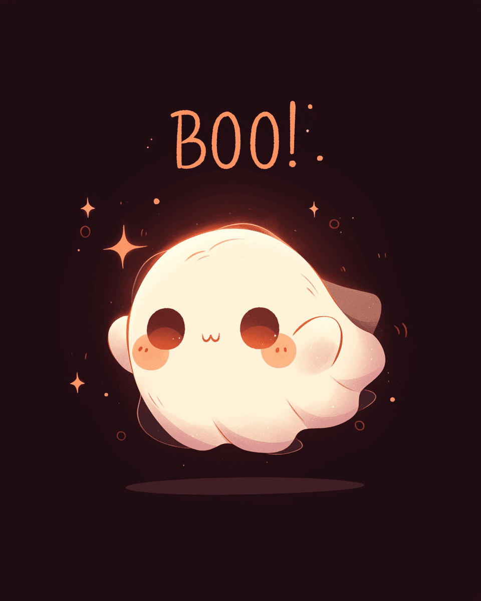 Halloween Ghost 993 original repeating artwork