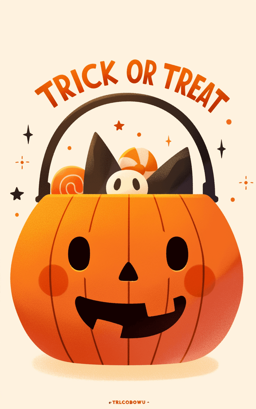 Halloween Ghost 1074 original repeating artwork