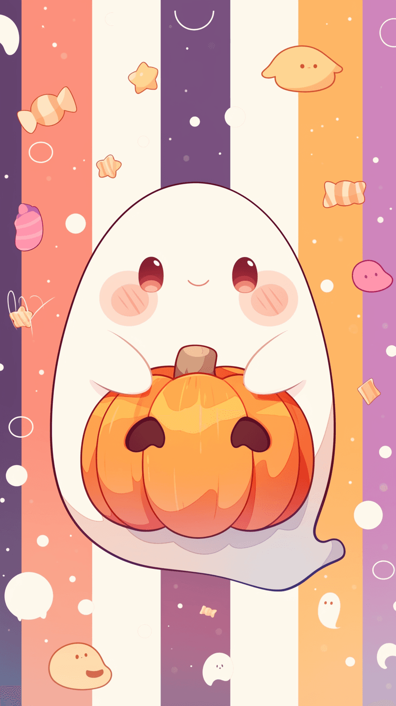 Halloween Ghost 1381 original repeating artwork