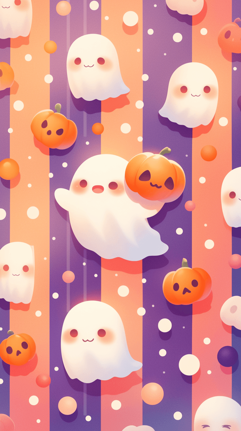 Halloween Ghost 938 original repeating artwork