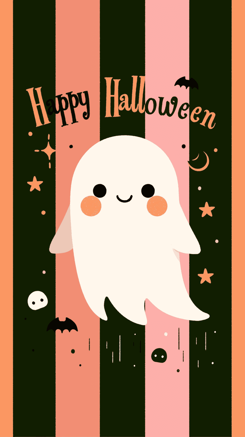Halloween Ghost 937 original repeating artwork