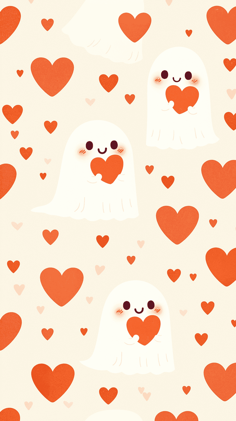 Halloween Ghost 1195 original repeating artwork