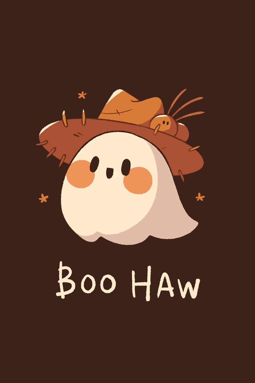 Halloween Ghost 458 original repeating artwork
