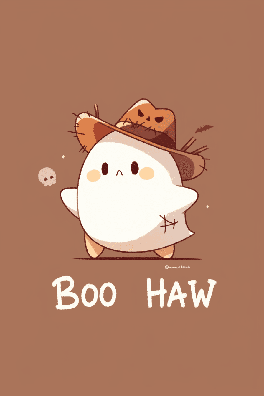 Halloween Ghost 788 original repeating artwork
