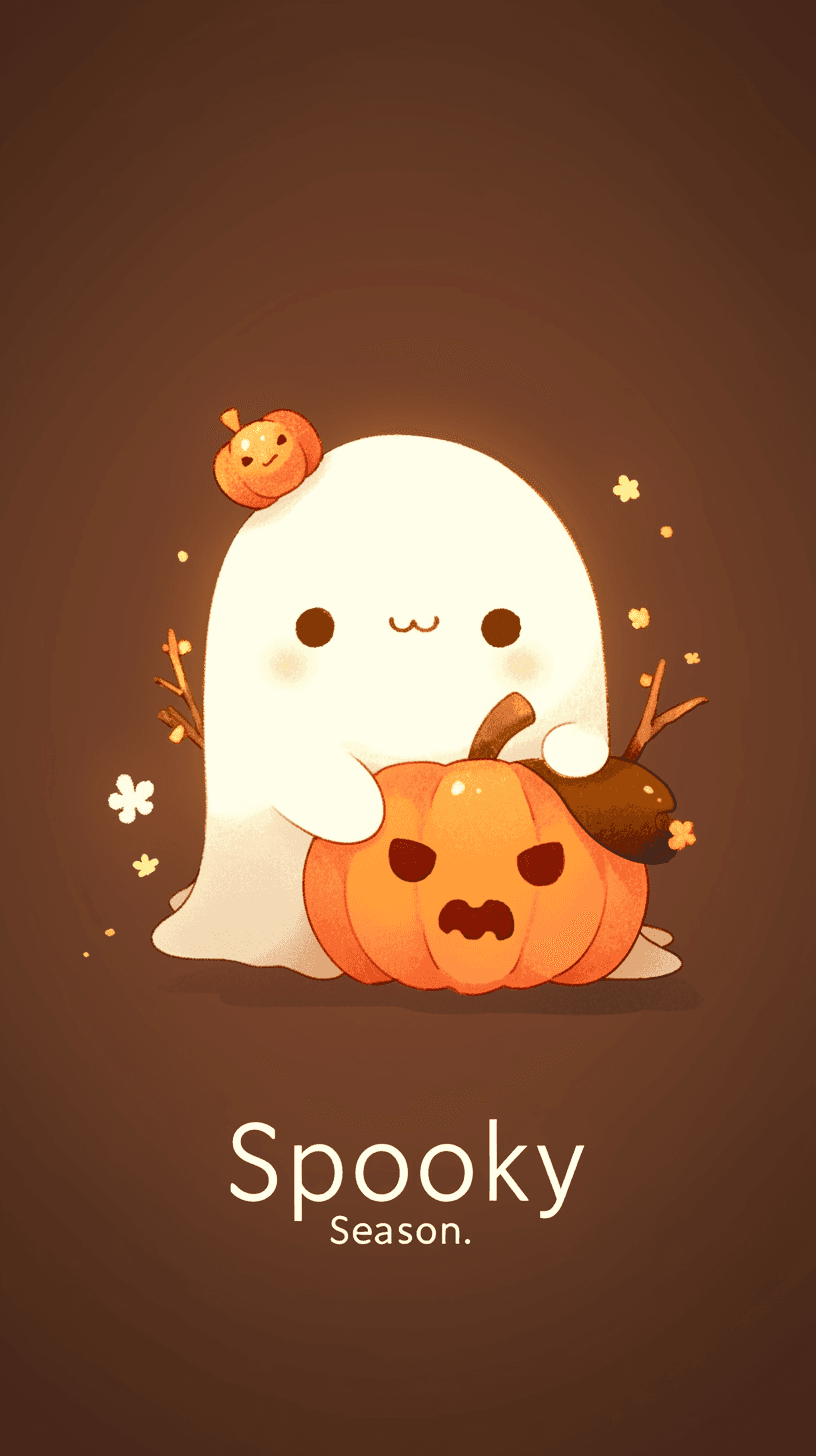 Halloween Ghost 1071 original repeating artwork