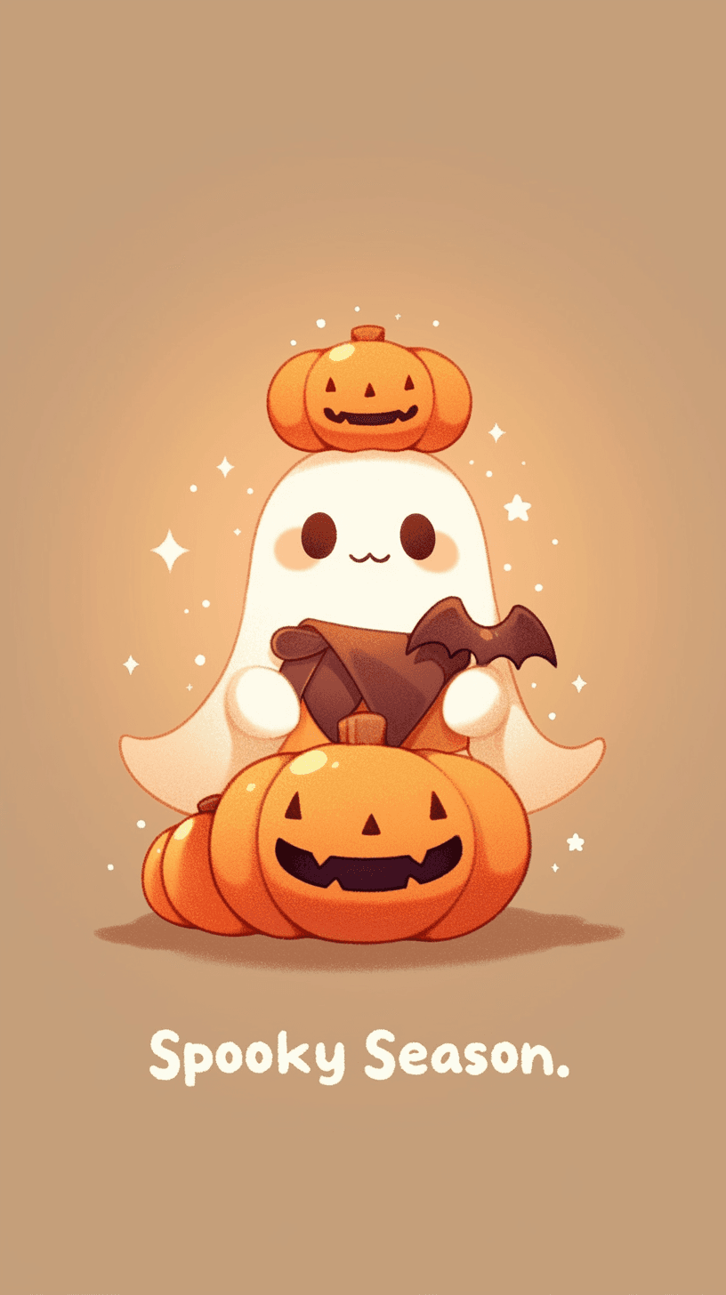 Halloween Ghost 1070 original repeating artwork