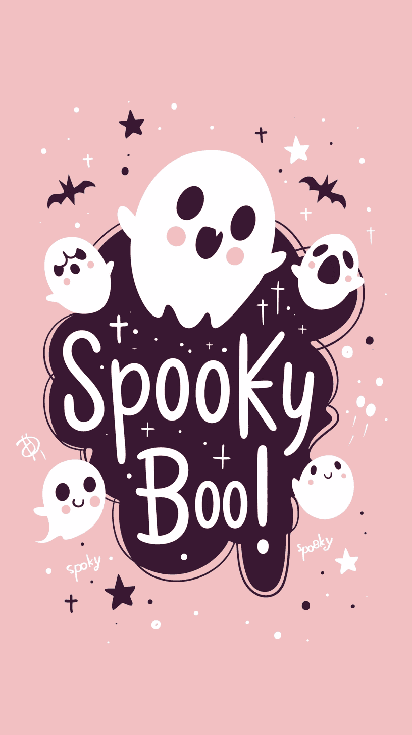 Halloween Ghost 719 original repeating artwork
