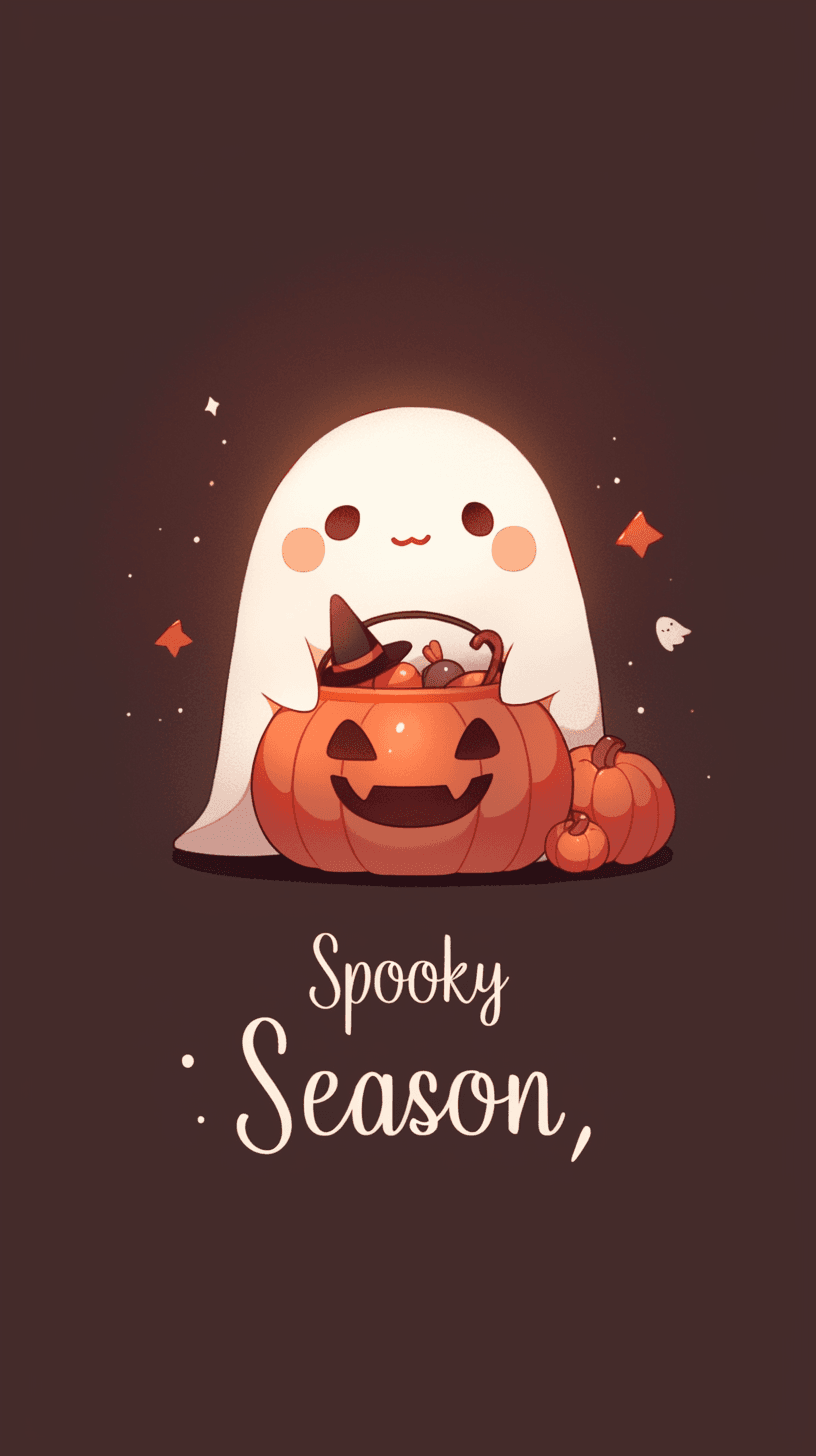 Halloween Ghost 616 original repeating artwork