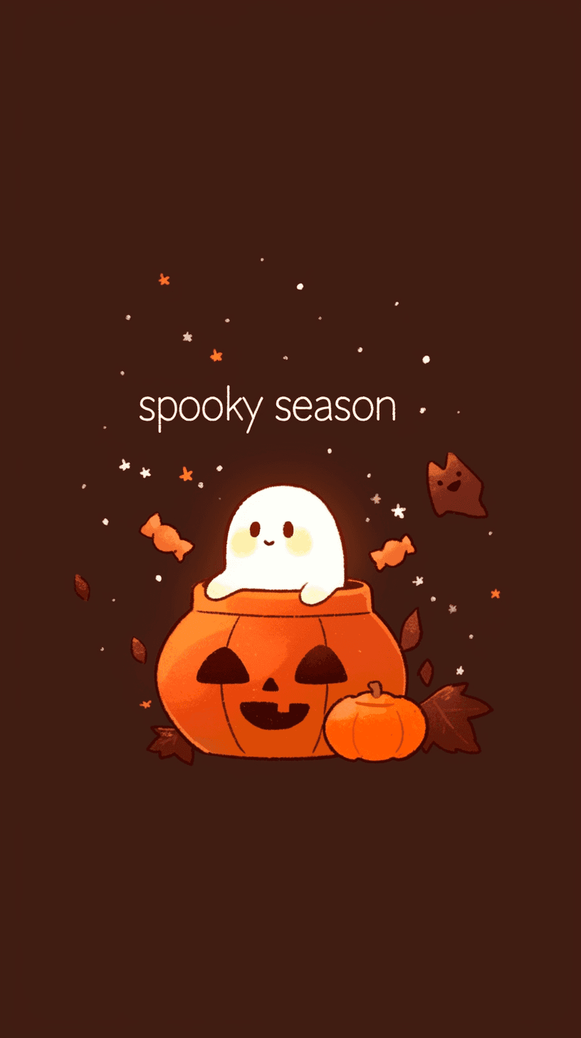 Halloween Pumpkin 217 original repeating artwork