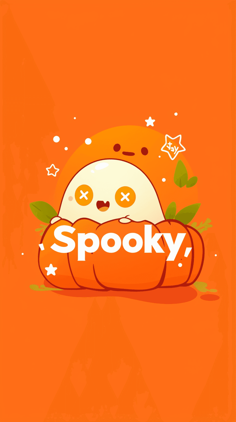 Halloween Ghost 1474 original repeating artwork