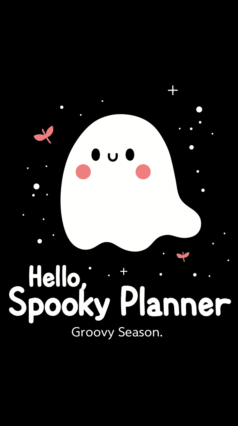 Halloween Ghost 615 original repeating artwork
