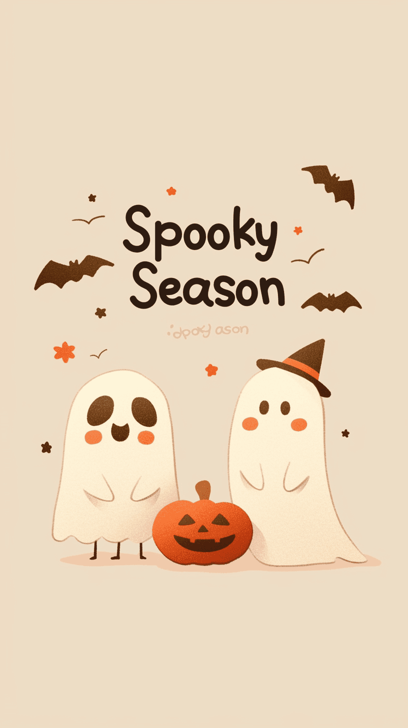 Halloween Ghost 373 original repeating artwork