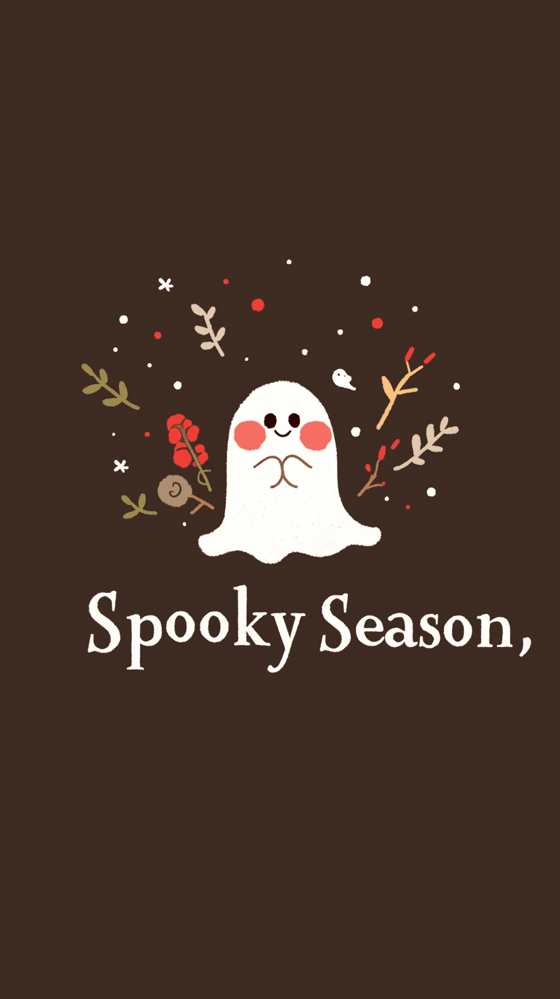 Halloween Ghost 612 original repeating artwork