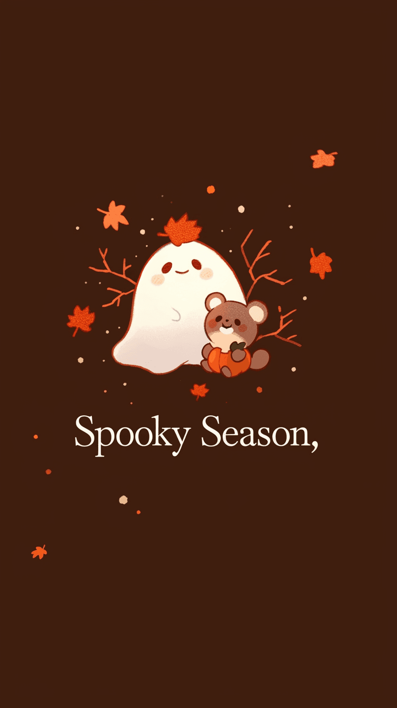Halloween Ghost 1637 original repeating artwork
