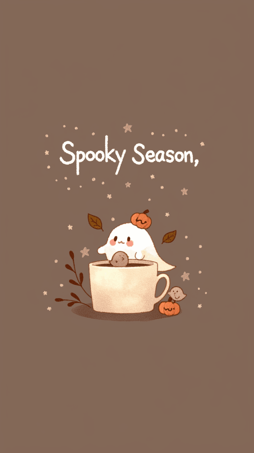 Halloween Ghost 188 original repeating artwork