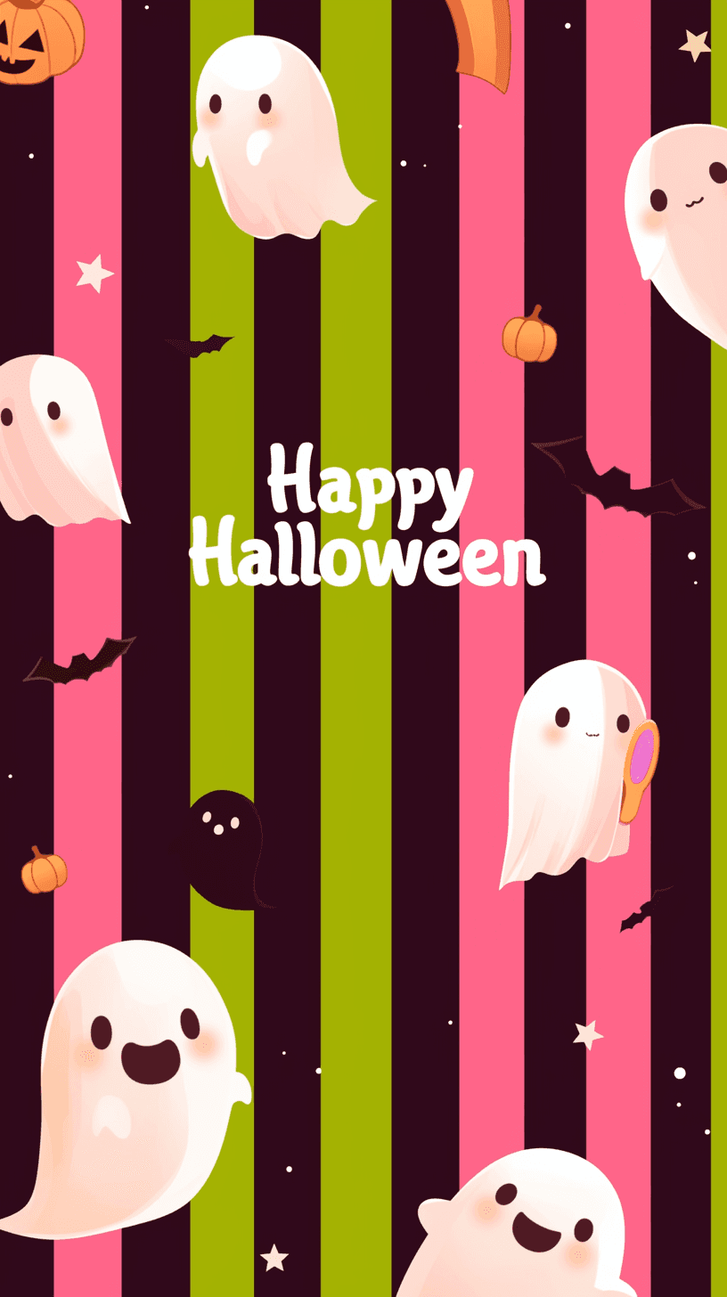 Halloween Ghost 1621 original repeating artwork
