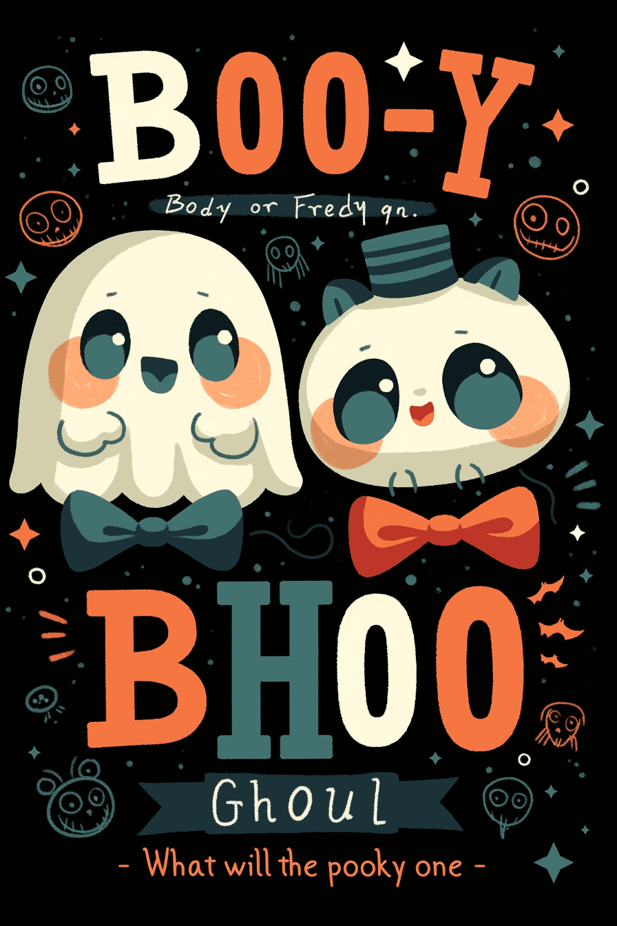 Halloween Ghost 475 original repeating artwork