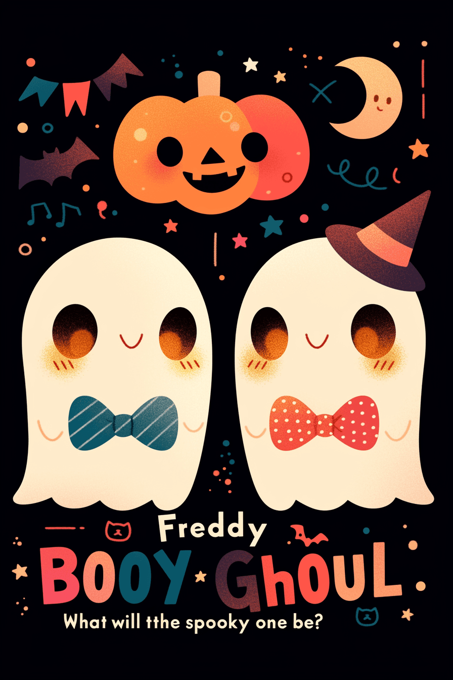 Halloween Ghost 419 original repeating artwork
