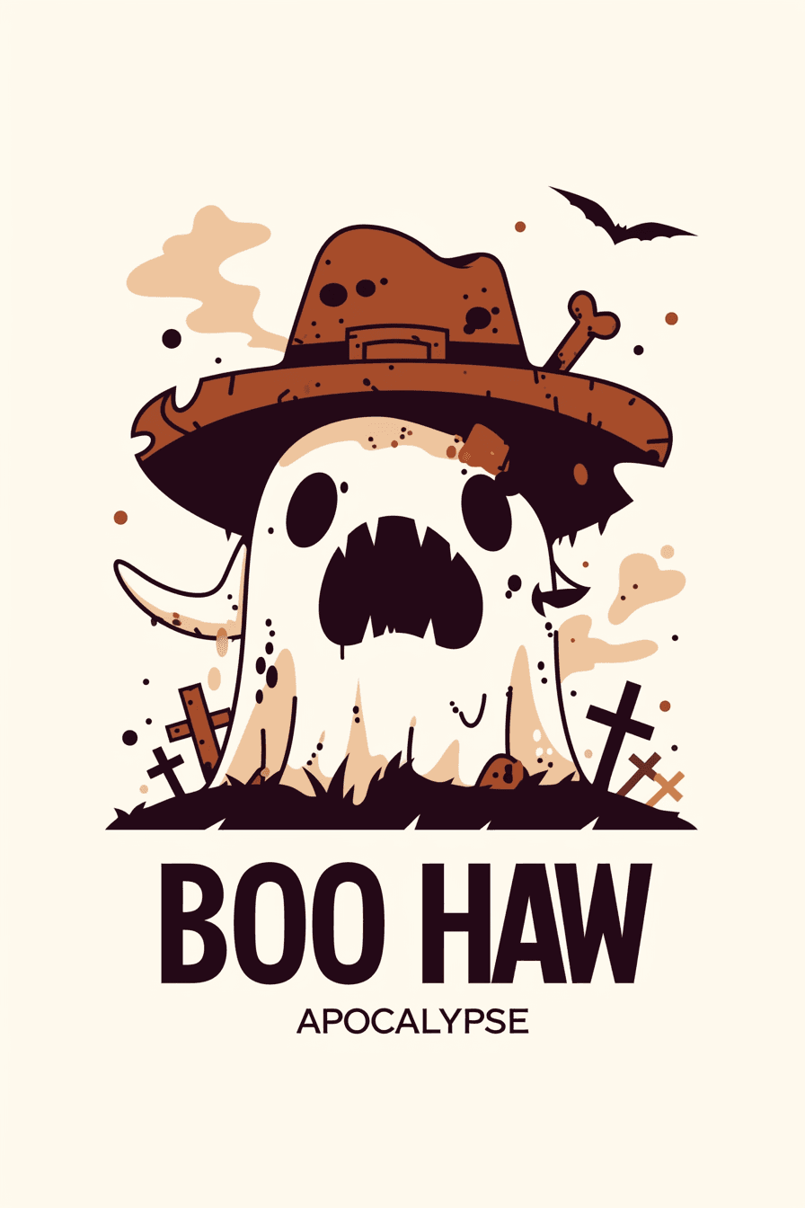 Halloween Ghost 121 original repeating artwork