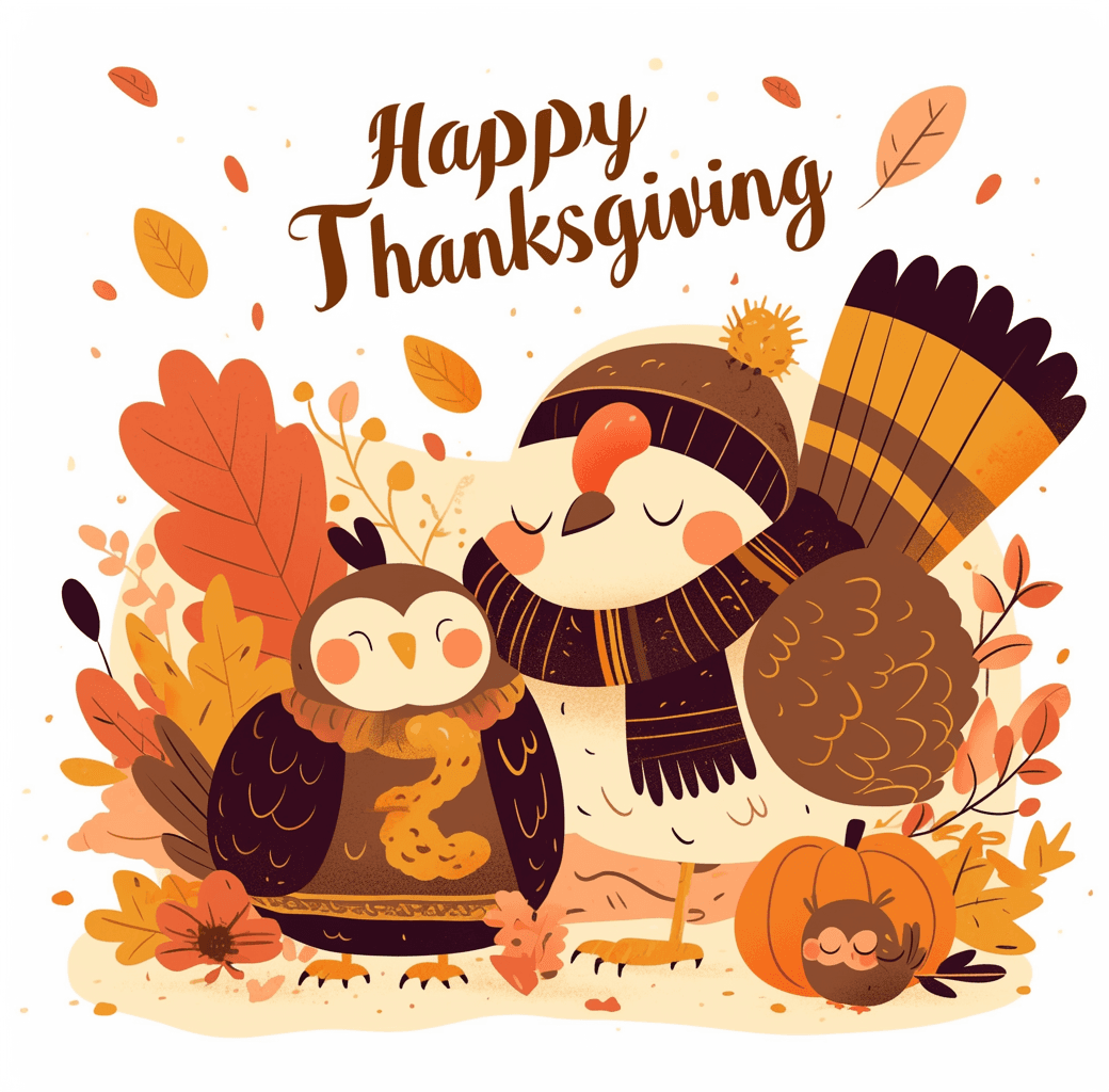 Thanksgiving original repeating artwork