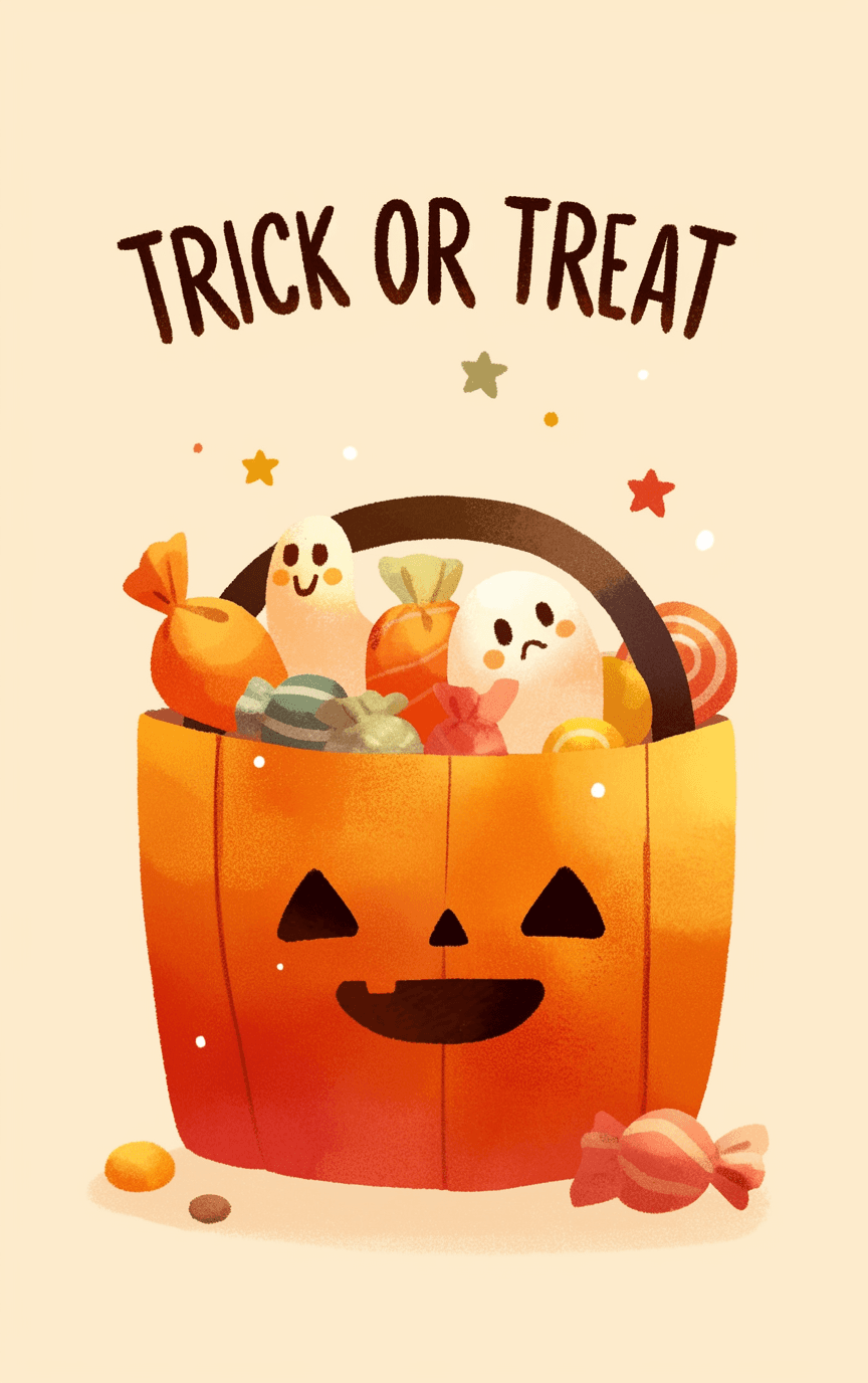 Halloween Pumpkin 398 original repeating artwork