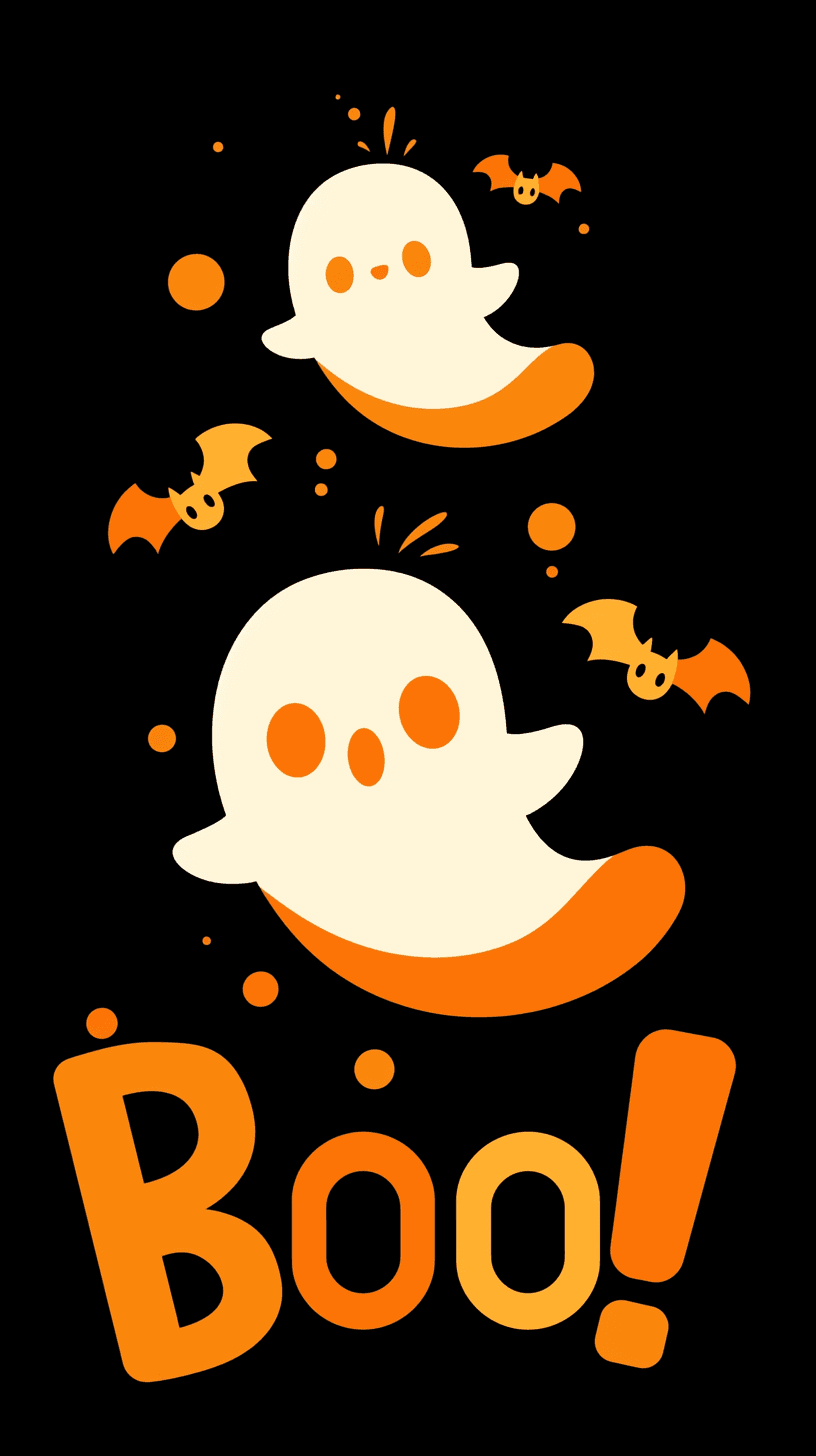 Halloween Ghost 932 original repeating artwork